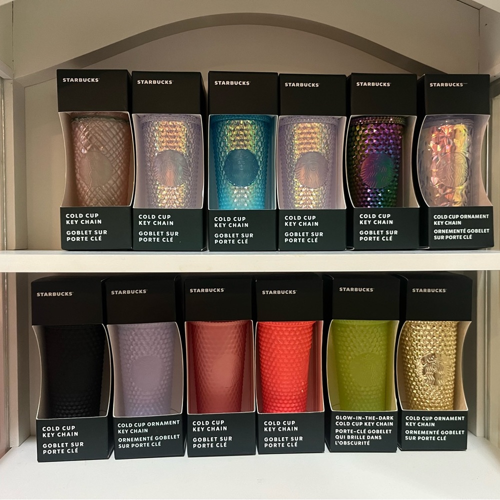 Starbucks keychains
